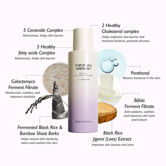 HaruHaru Wonder - Black Rice Probiotics Barrier Essence (120ml)