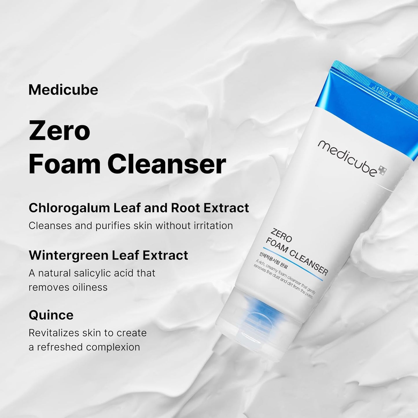 Medicube - Zero Foam Cleanser (120g)