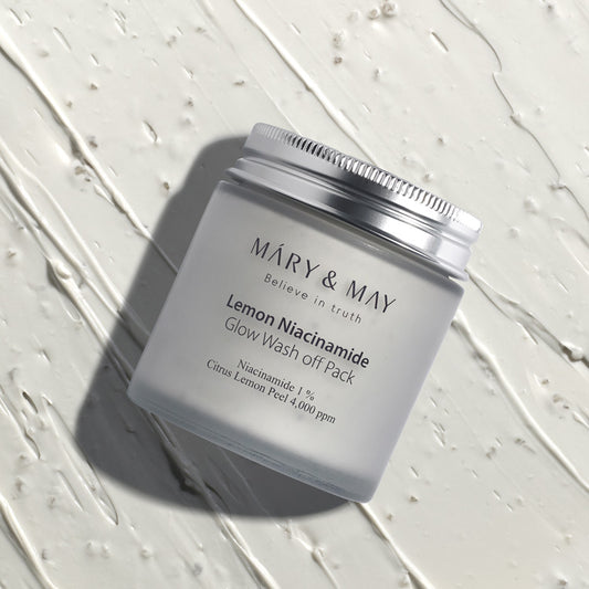 Mary & May - Lemon Niacinamide Glow Wash Off Pack (125g)