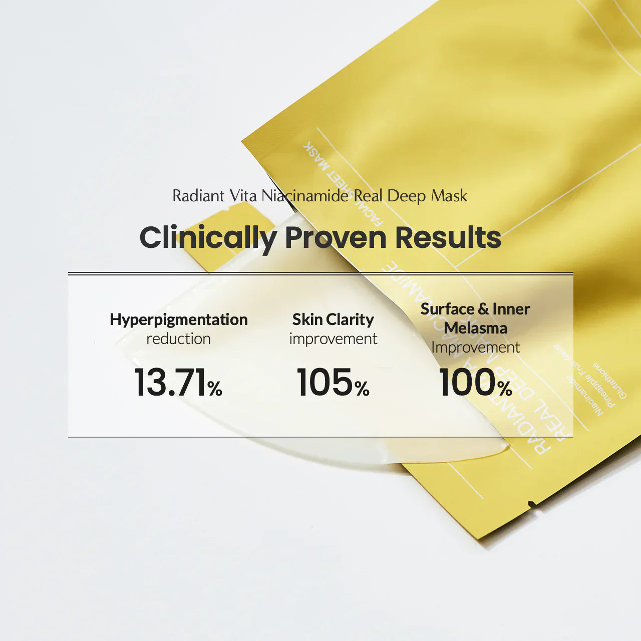 Radiant Vita-Niacinamide Real Deep Mask
