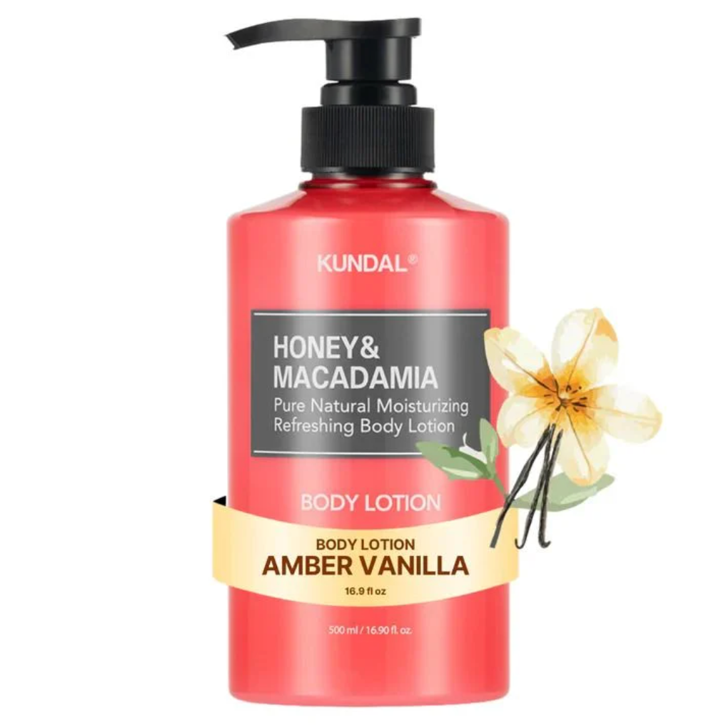KUNDAL Honey & Macadamia Pure Body Lotion Amber Vanilla