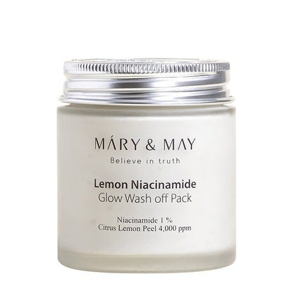 Mary & May - Lemon Niacinamide Glow Wash Off Pack (125g)