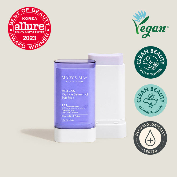 Mary & May - Vegan Peptide Bakuchiol Sun Stick