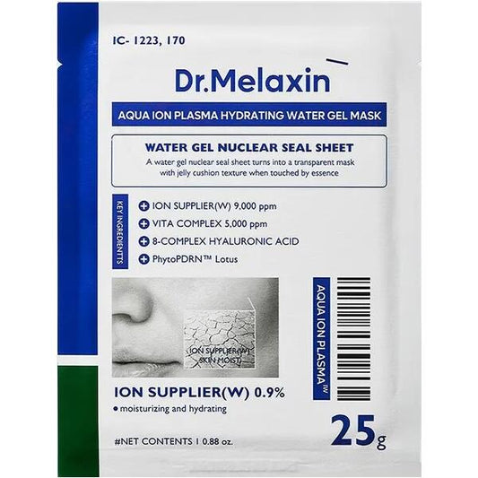 Aqua Ion Plasma Hydrating Water Gel Mask by Dr. Melaxin