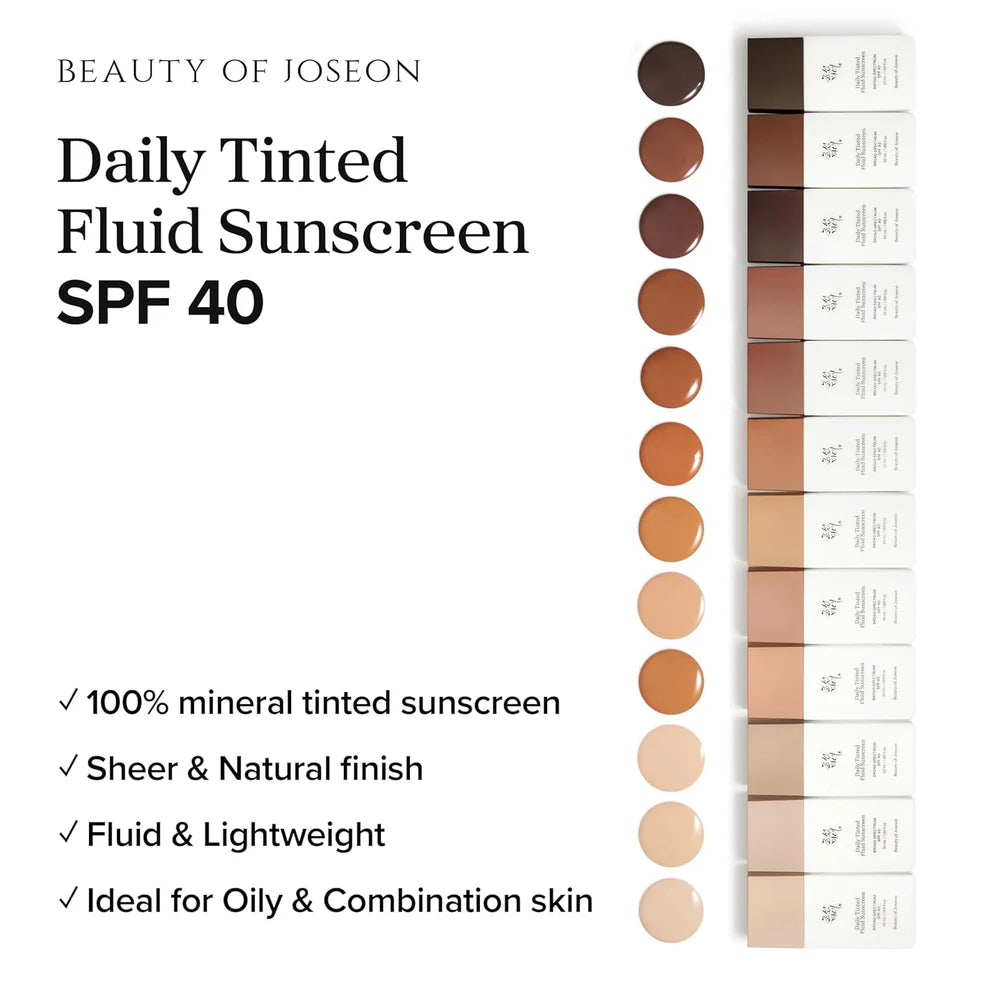 Beauty of Joseon Daily Tinted Fluid Sunscreen #MY210
