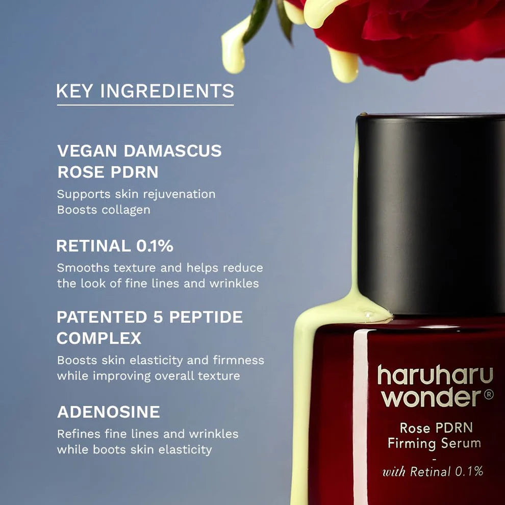 Haruharu Wonder Rose PDRN Firming Serum