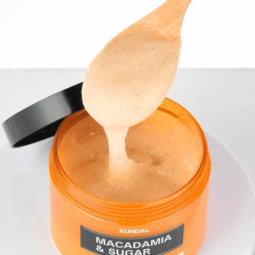 Kundal Macadamia & Sugar Body Scrub White Musk
