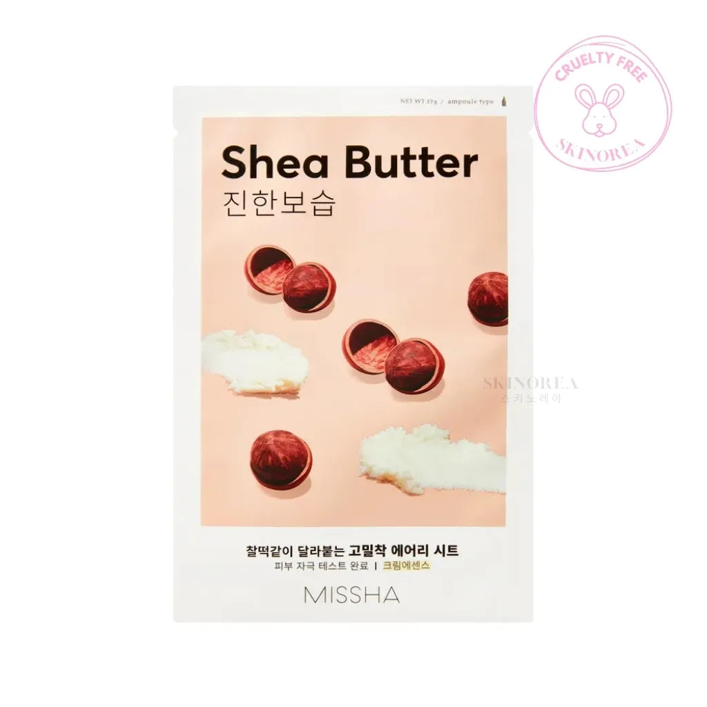 Missha - Airy Fit Sheet Mask (Shea Butter)
