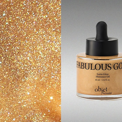 OBJET by Kundal Satin Glow Shimmer Oil Fabulous Gold