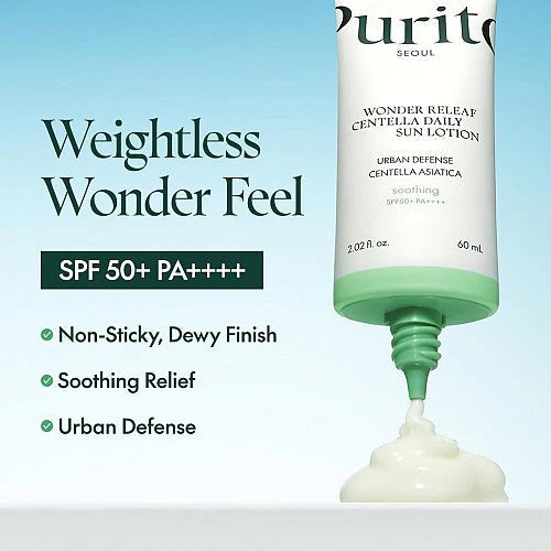 Purito Wonder Releaf Centella Daily Sun Lotion SPF50+/PA++++