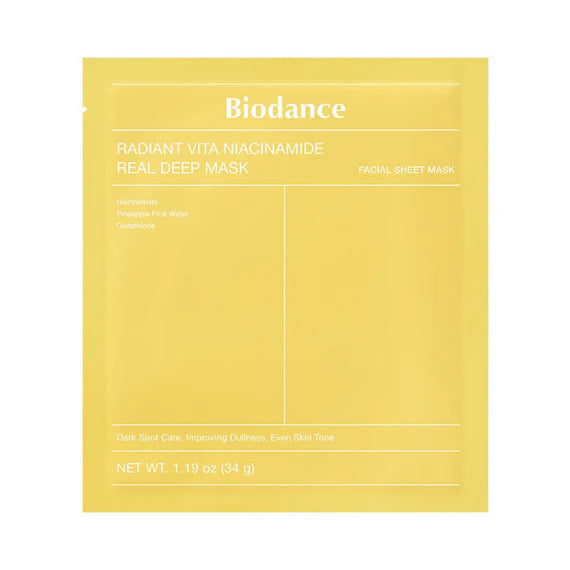 Radiant Vita-Niacinamide Real Deep Mask