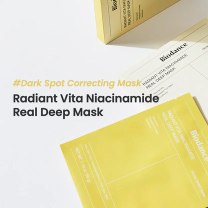Radiant Vita-Niacinamide Real Deep Mask