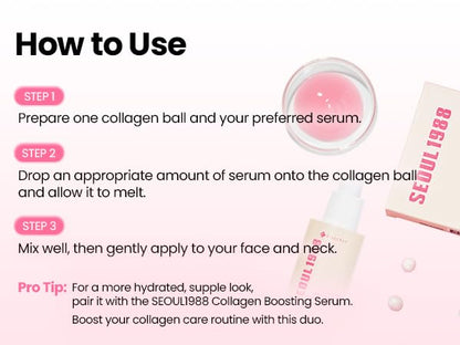 SEOUL 1988 Boosting Ball: Collagen 100%