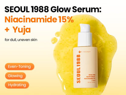 SEOUL 1988 Glow Serum: Niacinamide 15% + Yuja