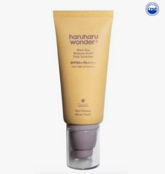 Haruharu Wonder - Black Rice Moisture Airyfit Daily Sunscreen SPF50+