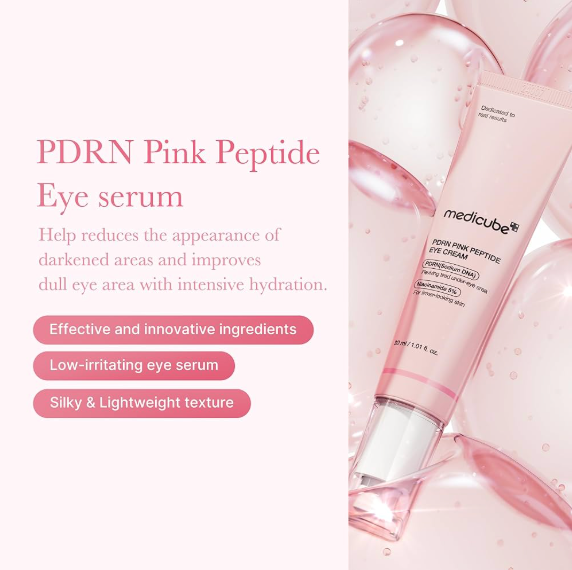 Medicube – PDRN Pink Peptide Eye Cream
