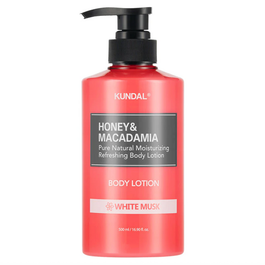 KUNDAL Honey & Macadamia Pure Body Lotion – White Musk