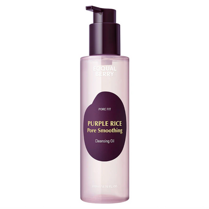 Eqqualberry Purple Rice Pore Smoothing Cleansing Oil