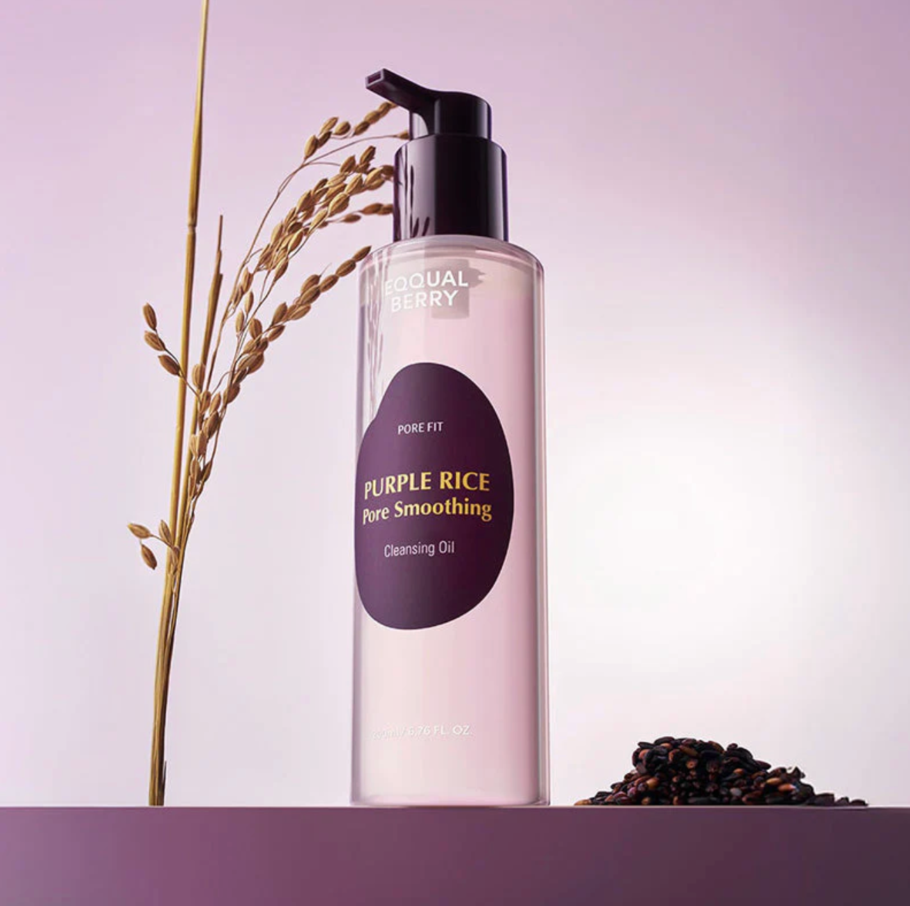 Eqqualberry Purple Rice Pore Smoothing Cleansing Oil
