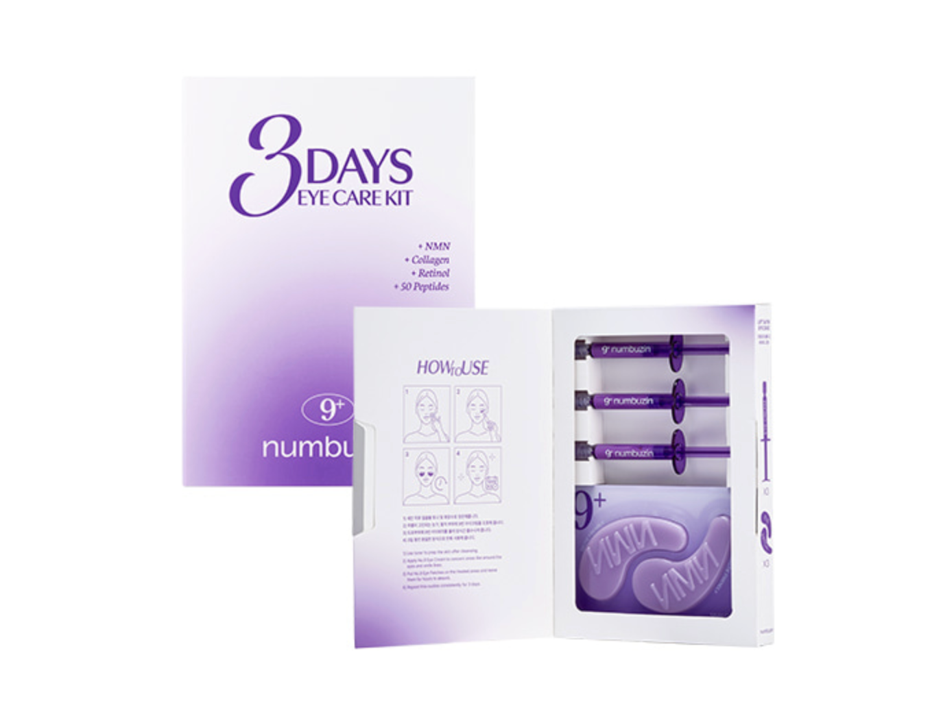 Numbuzin No.9 3 Days Eye Care Kit