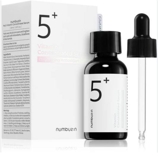 Numbuzin - No.5+ Glutathione Vitamin Concentrated Serum