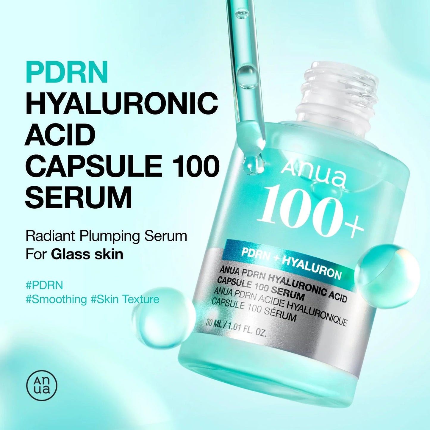 ANUA - PDRN Hyaluronic Acid Capsule 100 Serum (30ml)