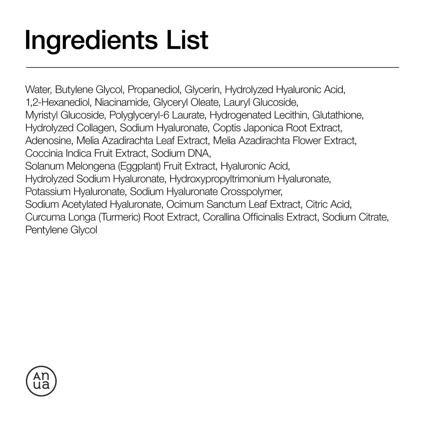 ANUA - PDRN Hyaluronic Acid Capsule 100 Serum (30ml)