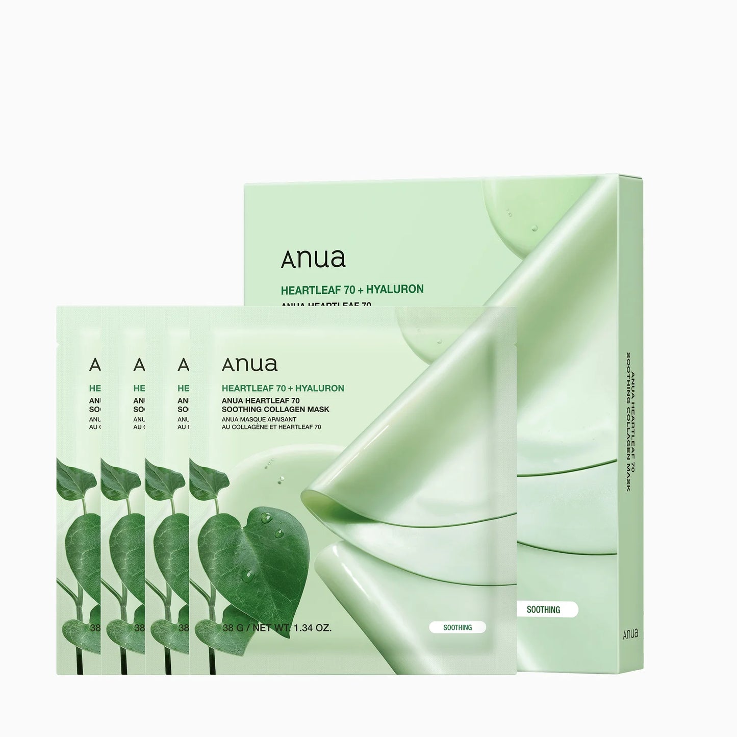 Anua - Heartleaf 70 Soothing Collagen Mask (1 piece)