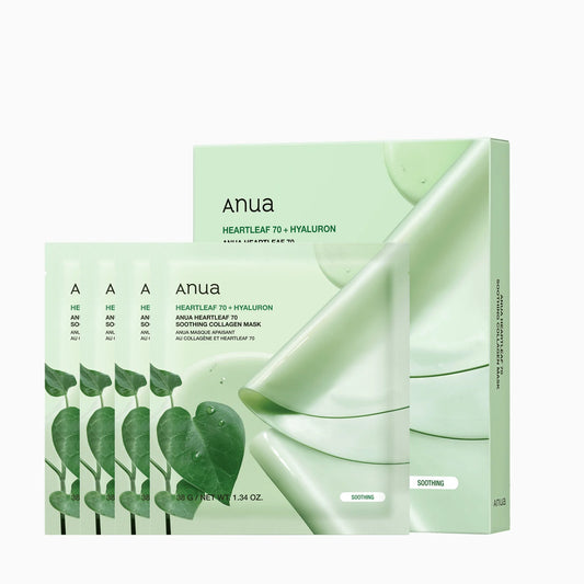 Anua - Heartleaf 70 Soothing Collagen Mask (1 piece)