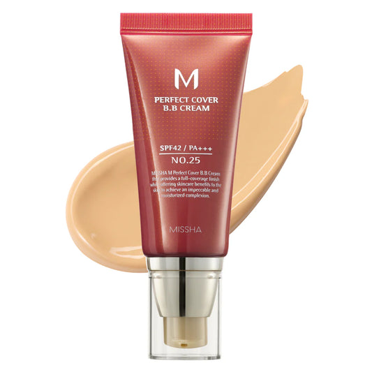 Missha - M Perfect Cover B.B Cream (25 Warm Beige)