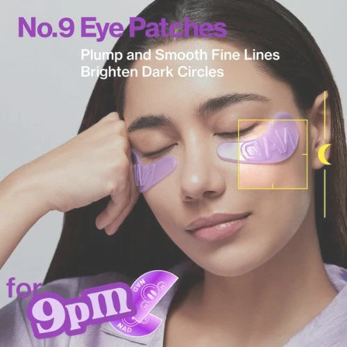 No.9 NAD Collagen Under Eye Patches - Eye Patches with Collagen & 50 Peptides
