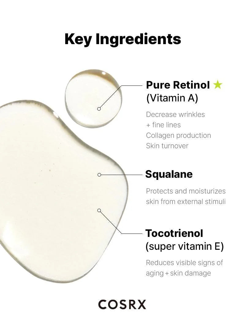 COSRX - The Retinol 0.5 Oil (20ml)